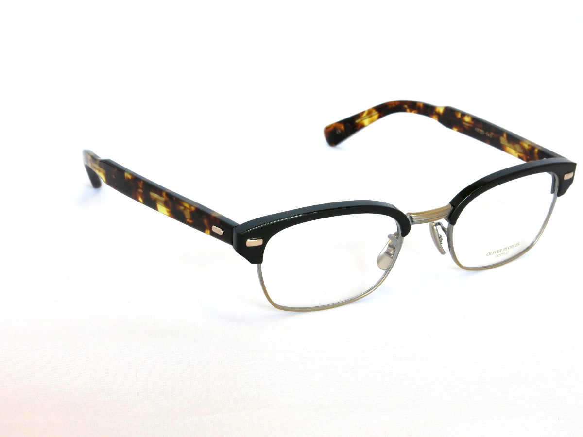 OLIVER PEOPLES DARBY MBK(フロント：ブラック　サイド：べっ甲柄)